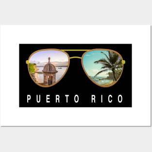 Puerto rico Sunglasses Posters and Art